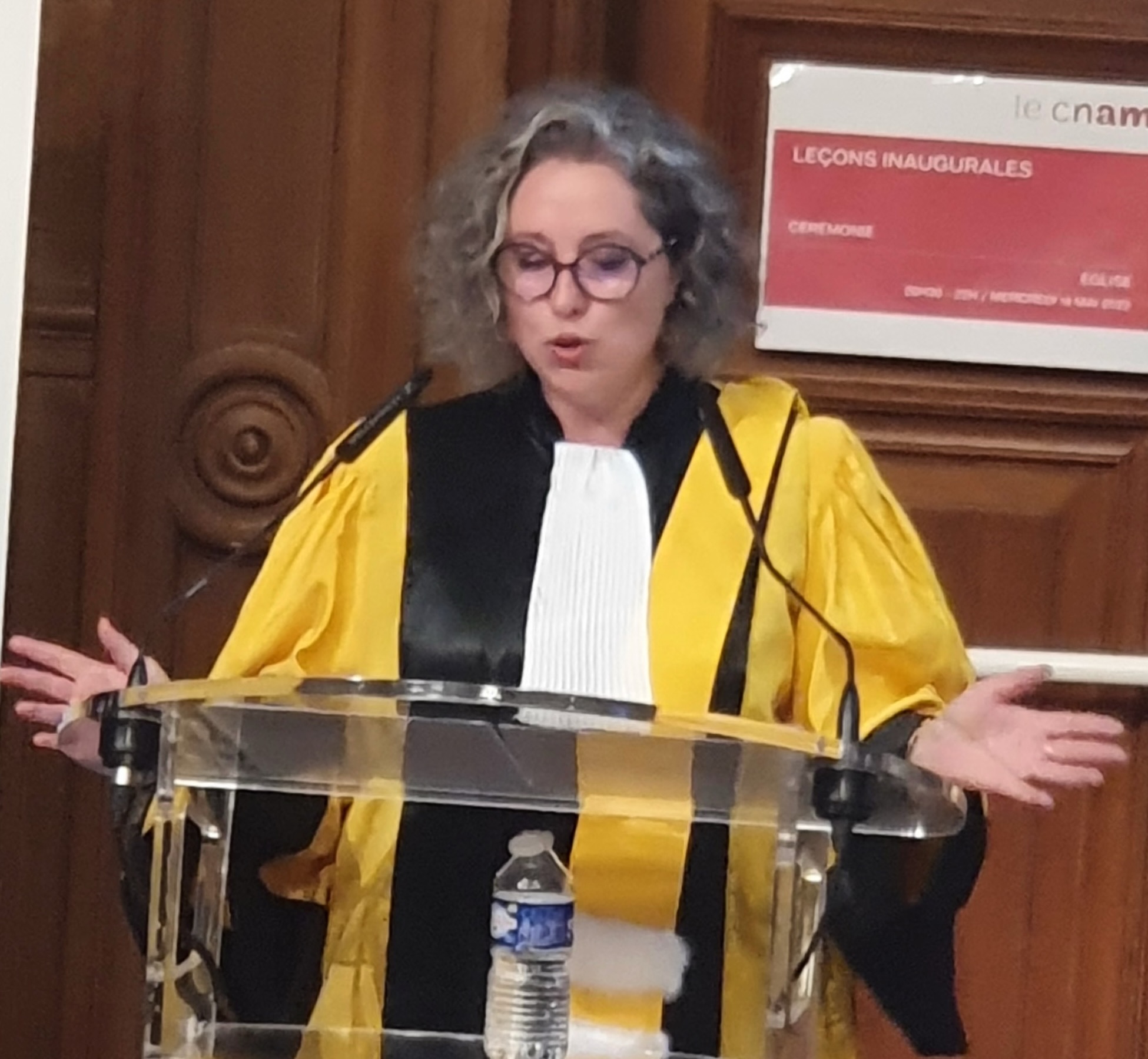 Leçon inaugurale Lucie Marinier, CNAM